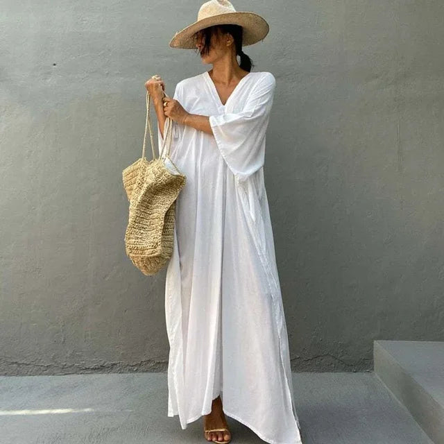 Women s Summer Elegant Boho Loose Maxi Dress Ideal for Summer Williams Melbourne