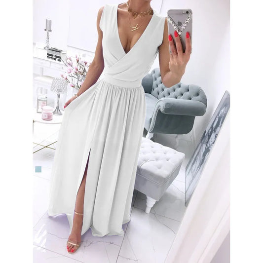 Women's Sleeveless Soft Fabric Dress | Ideal for Summer