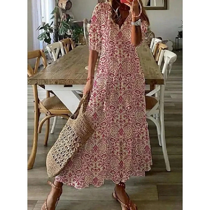 Women's Elegant Floral Dress