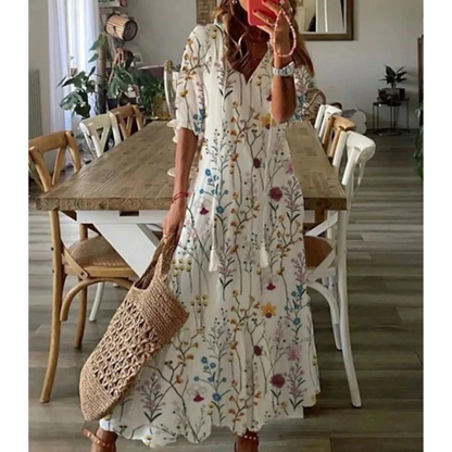 Women's Elegant Floral Dress