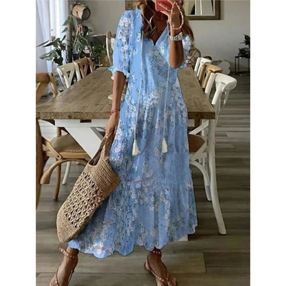 Women's Elegant Floral Dress