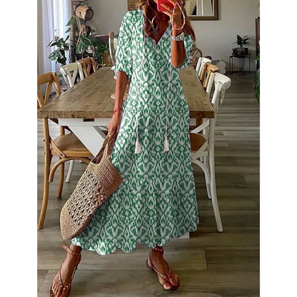 Women's Elegant Floral Dress