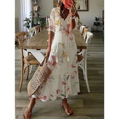 Women's Elegant Floral Dress