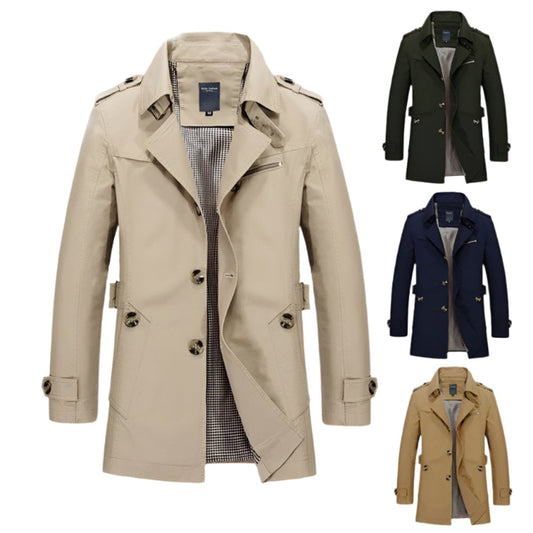 Bodhi - Trench Coat - Luxury - Tailored Fit - Ideal for Autumn/Winter