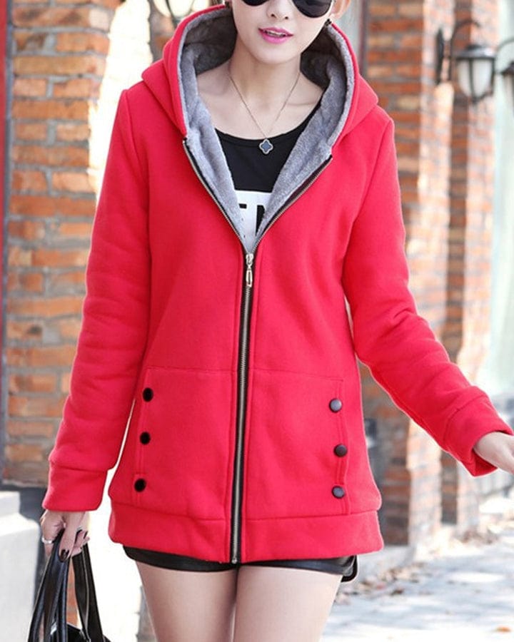 Sienna - Hooded Jacket - Casual - Modern Style - Ideal for Winter