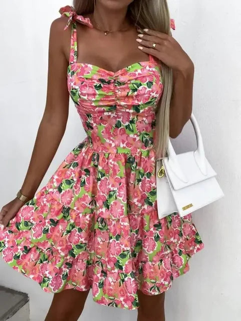 Women’s Summer Elegant Mini Dress | Ideal for Summer