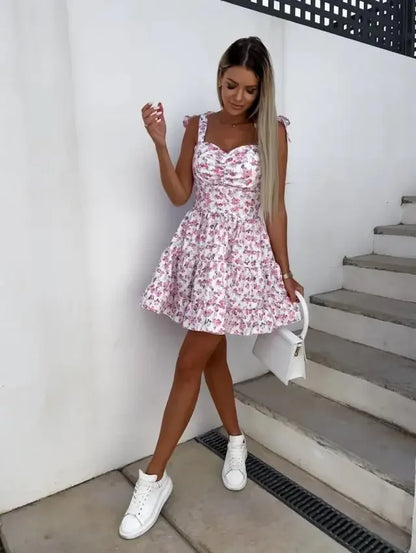 Women’s Summer Elegant Mini Dress | Ideal for Summer