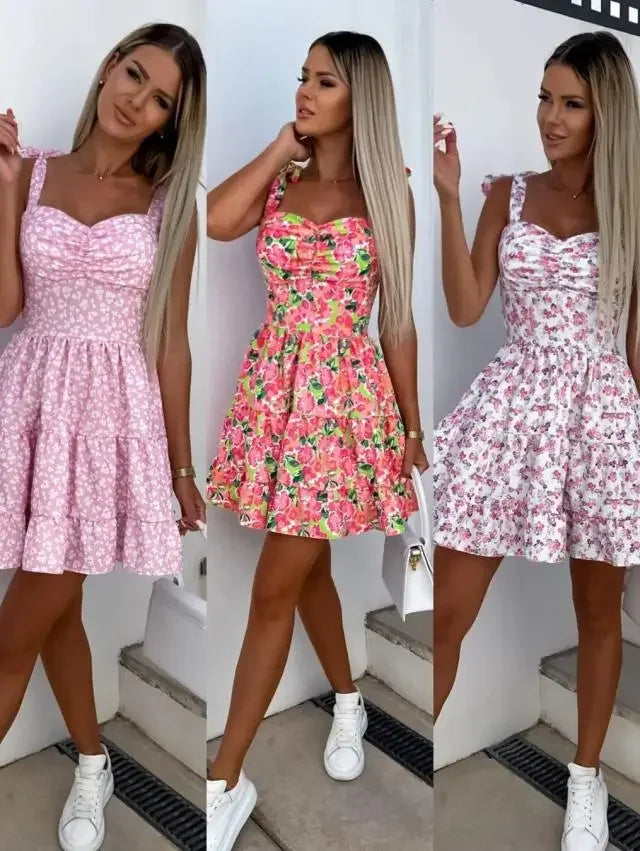 Women’s Summer Elegant Mini Dress | Ideal for Summer