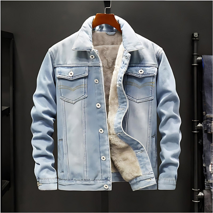 Earl - Men’s Denim Jacket - Casual - Fashionable - For Everyday Wear