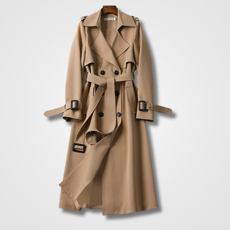 Amelie - Elegant Trendy Trench Coat - For women’s | Luxurious Appearance 