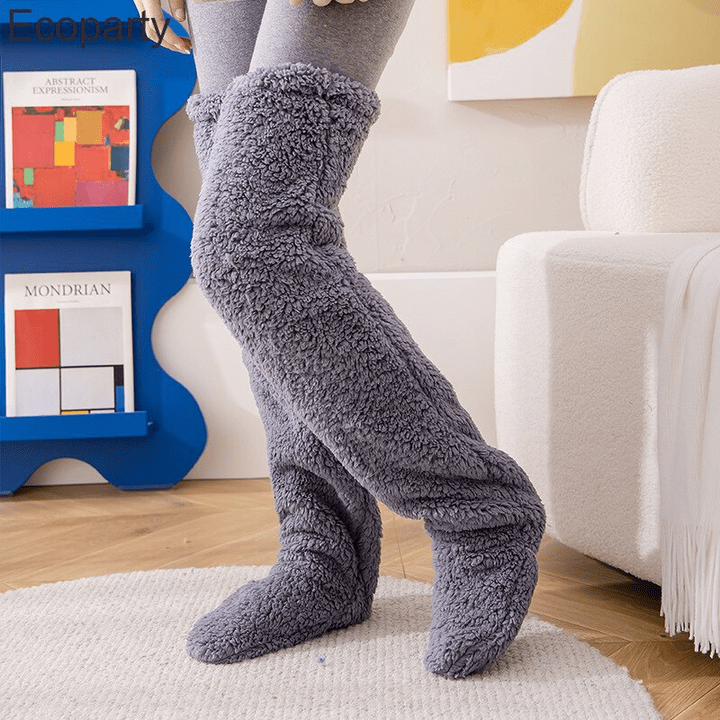 Thalia - Wool Sleeping Socks - Casual - Made for Comfort - Ideal for Winter