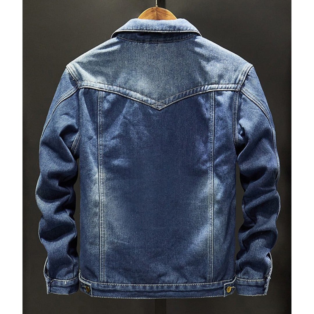 Earl - Men’s Denim Jacket - Casual - Fashionable - For Everyday Wear