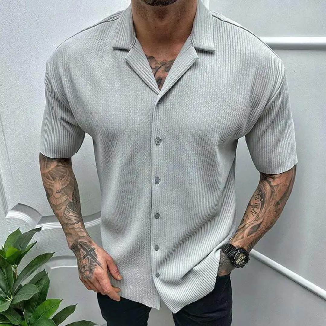 Drew - Men’s Summer Shirt - Casual - Lightweight - Ideal for Summer