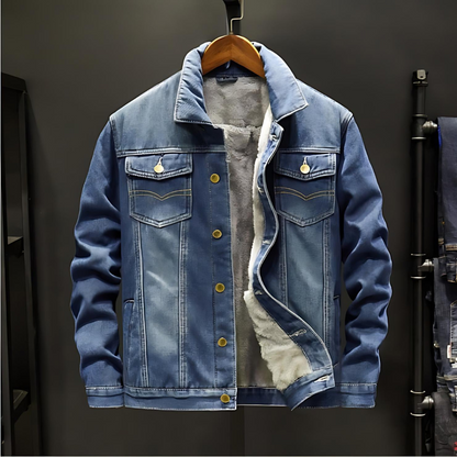 Earl - Men’s Denim Jacket - Casual - Fashionable - For Everyday Wear