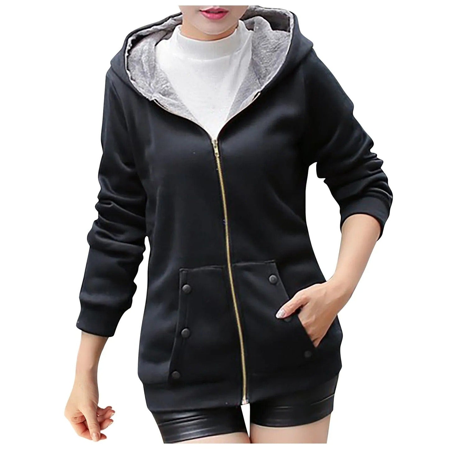 Sienna - Hooded Jacket - Casual - Modern Style - Ideal for Winter