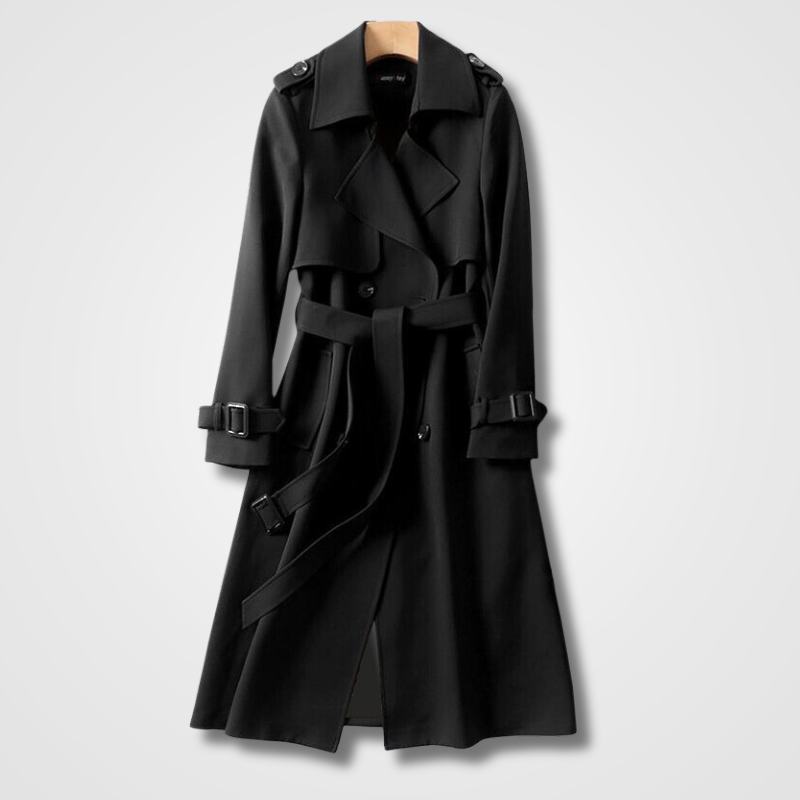 Amelie - Elegant Trendy Trench Coat - For Women | Luxurious Appearance 