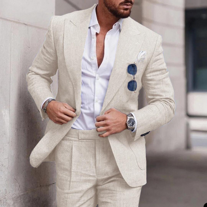 Doug - Elegant Two Piece Wedding Suit - For Men | Luxurious Appearance