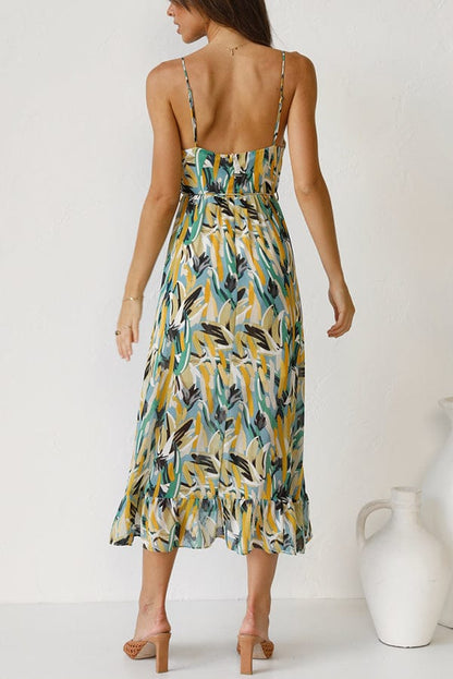 Women's Summer Elegant Midi Dress | Ideal for Summer