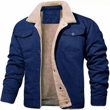 Joseph - Men's Wool Bomber Jacket - Outdoor - Fashionable - Ideal for Winter