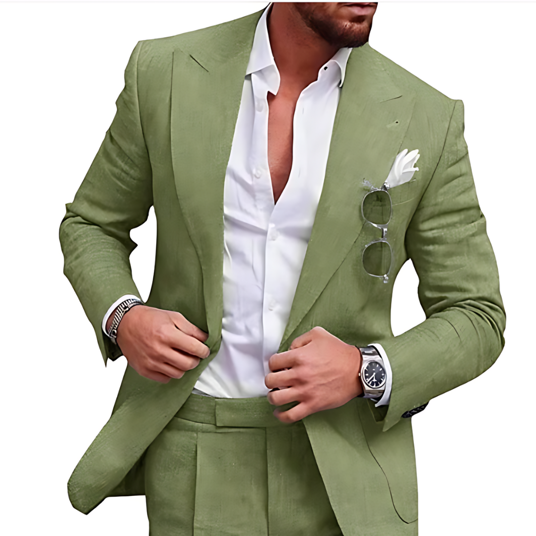 Doug - Elegant Two Piece Wedding Suit - For Men | Luxurious Appearance