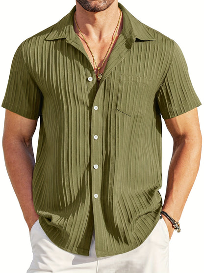 Eric - Button Down Shirt - Casual - Fashionable - Perfect for Casual Days