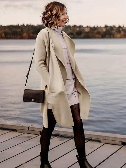 Sophia - Mid-length Coat - Chic - Modern Style - Ideal for Autumn