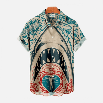 Jay - Graphic Shirt - Casual - Unique Print - Ideal for Summer