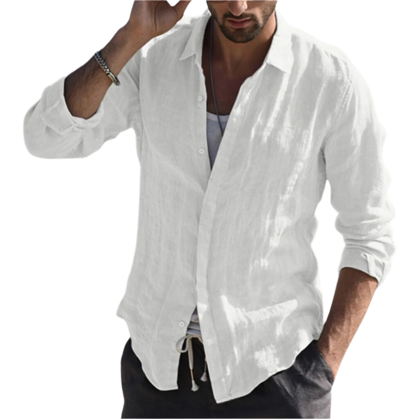 Malachy - Men Shirt - Classic - Lightweight - Ideal for Summer