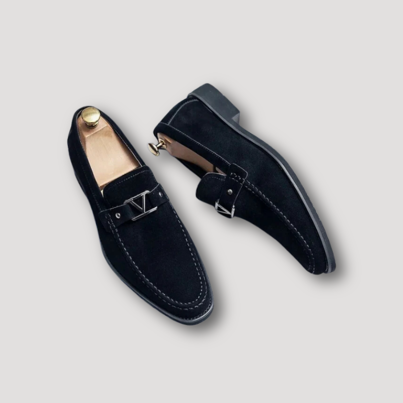 Axel - Suede Leather Loafers - Casual - Made for Comfort - For Everyday Wear