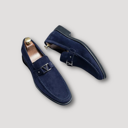 Axel - Suede Leather Loafers - Casual - Made for Comfort - For Everyday Wear