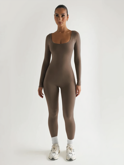 Ashlyn - Fitness Jumpsuit - Sporty - Stretch - Perfect for Outdoor Activities