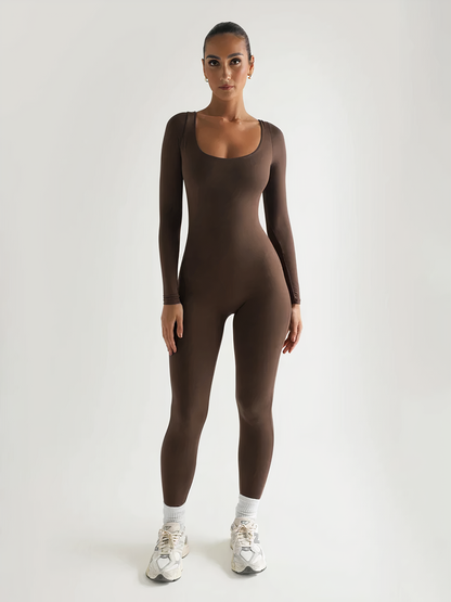 Ashlyn - Fitness Jumpsuit - Sporty - Stretch - Perfect for Outdoor Activities