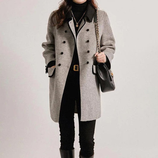 Joanna - Long Coat - Elegant - Modern Style - Ideal for Autumn