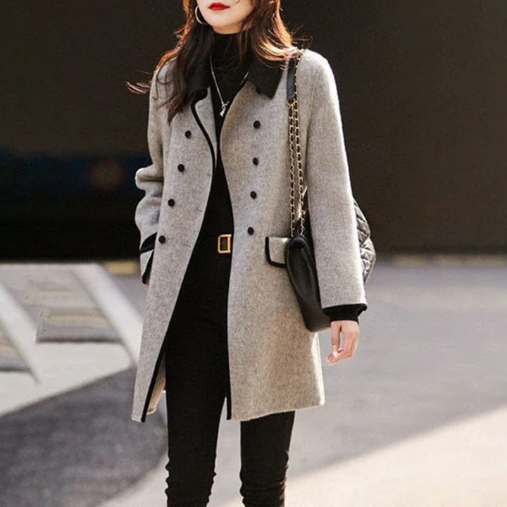 Joanna - Long Coat - Elegant - Modern Style - Ideal for Autumn