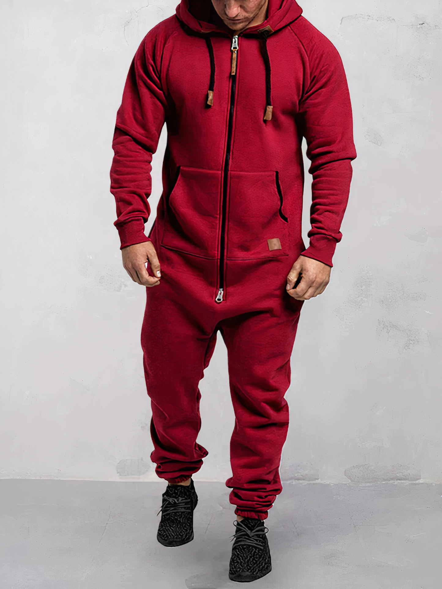 Andy - Men's Hooded Jumpsuit - Sporty - Made for Comfort - Perfect for Outdoor Activities