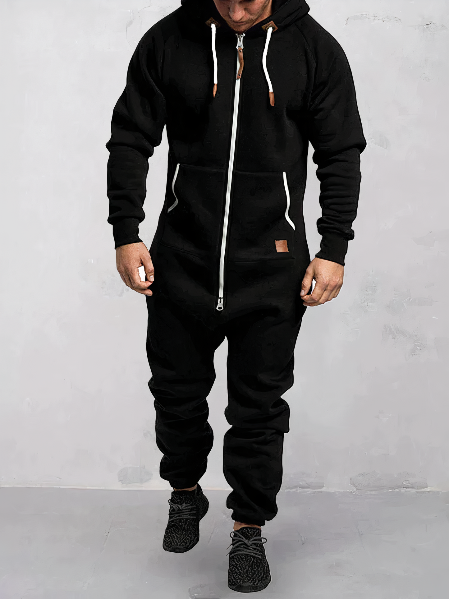 Andy - Men's Hooded Jumpsuit - Sporty - Made for Comfort - Perfect for Outdoor Activities