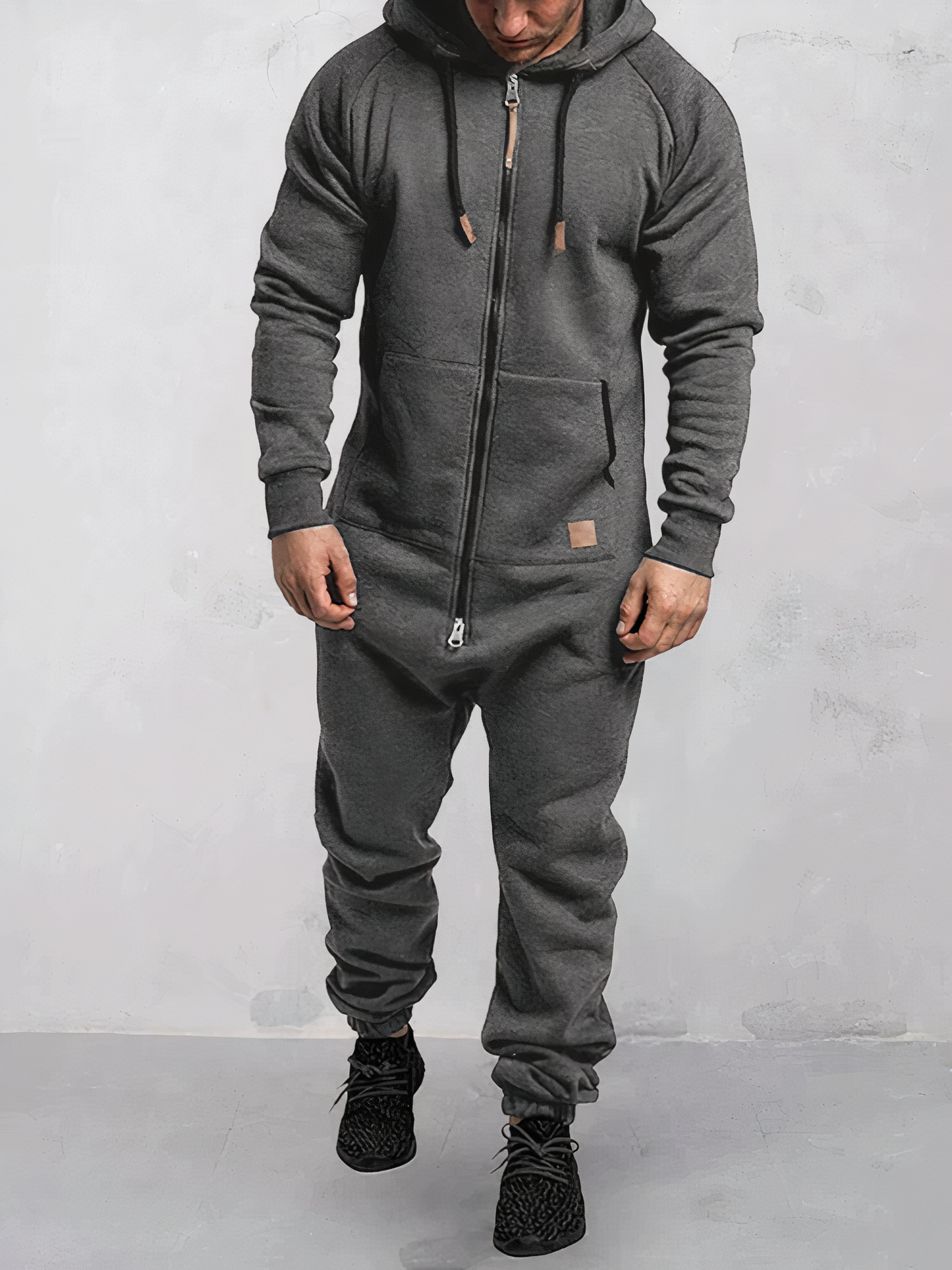 Andy - Men's Hooded Jumpsuit - Sporty - Made for Comfort - Perfect for Outdoor Activities