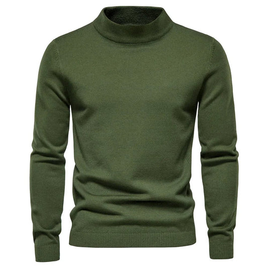 Tom - Men Half-Turtleneck Sweater - Casual - Made for Comfort - Ideal for Winter