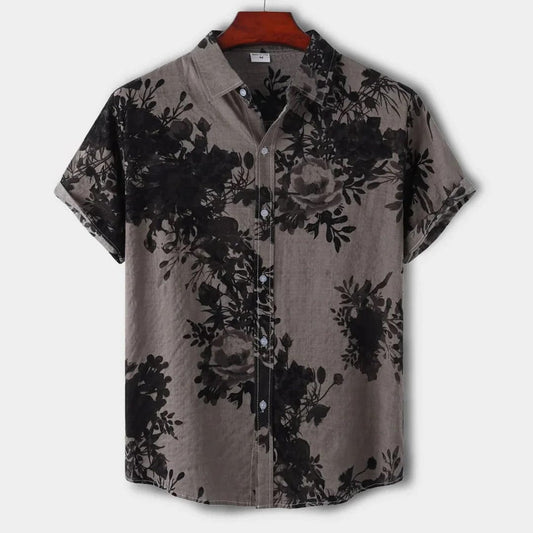 Michael - Floral Polo - Casual - Unique Print - Ideal for Summer