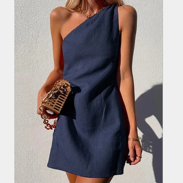 Women's Summer Elegant Short Dress | Ideal for Summer