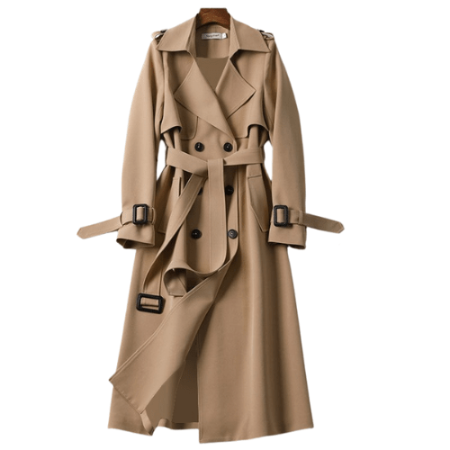 Xanthia - Stylish Coat - Chic/Elegant - Double Rows of Buttons - Ideal for Winter