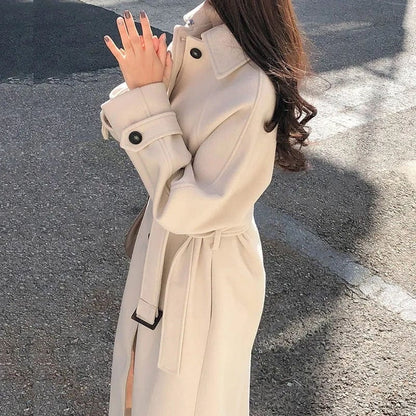 Wisteria - Women Trench Coat - Chic/Elegant - Fashionable - Ideal for Winter