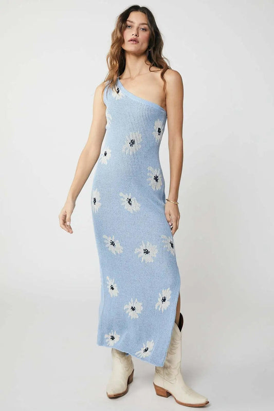 Dora - Printed Knit Maxi Dress - Casual - Stretch - Ideal for Summer