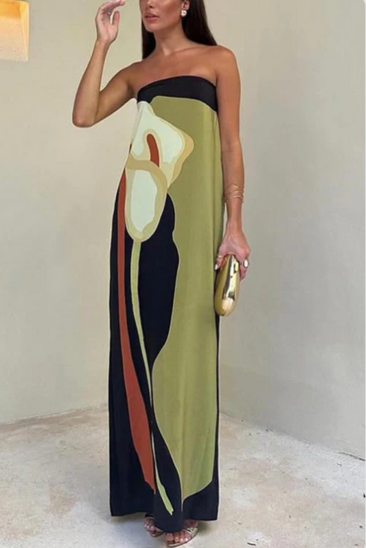 Women's Summer Elegant Long Dress | Ideal for Summer