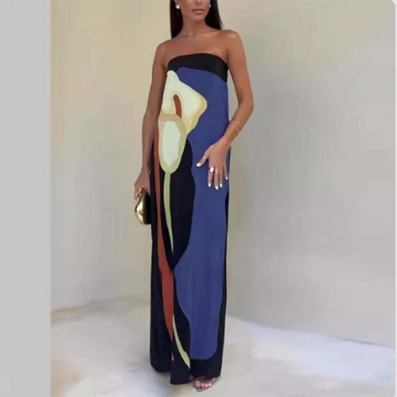 Women's Summer Elegant Long Dress | Ideal for Summer