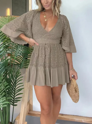 Women’s Summer Boho Mini Dress | Perfect for Casual Days