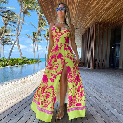 Women's Summer Boho Maxi Dress | Ideal for Summer