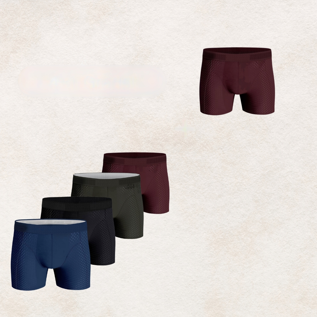 Brendan - 4 Pack Bamboo Boxers - Casual - Made for Comfort - Everyday Wear