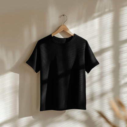 Chris - Men Knitted T-shirt - Casual - Made for Comfort - Everyday Wear