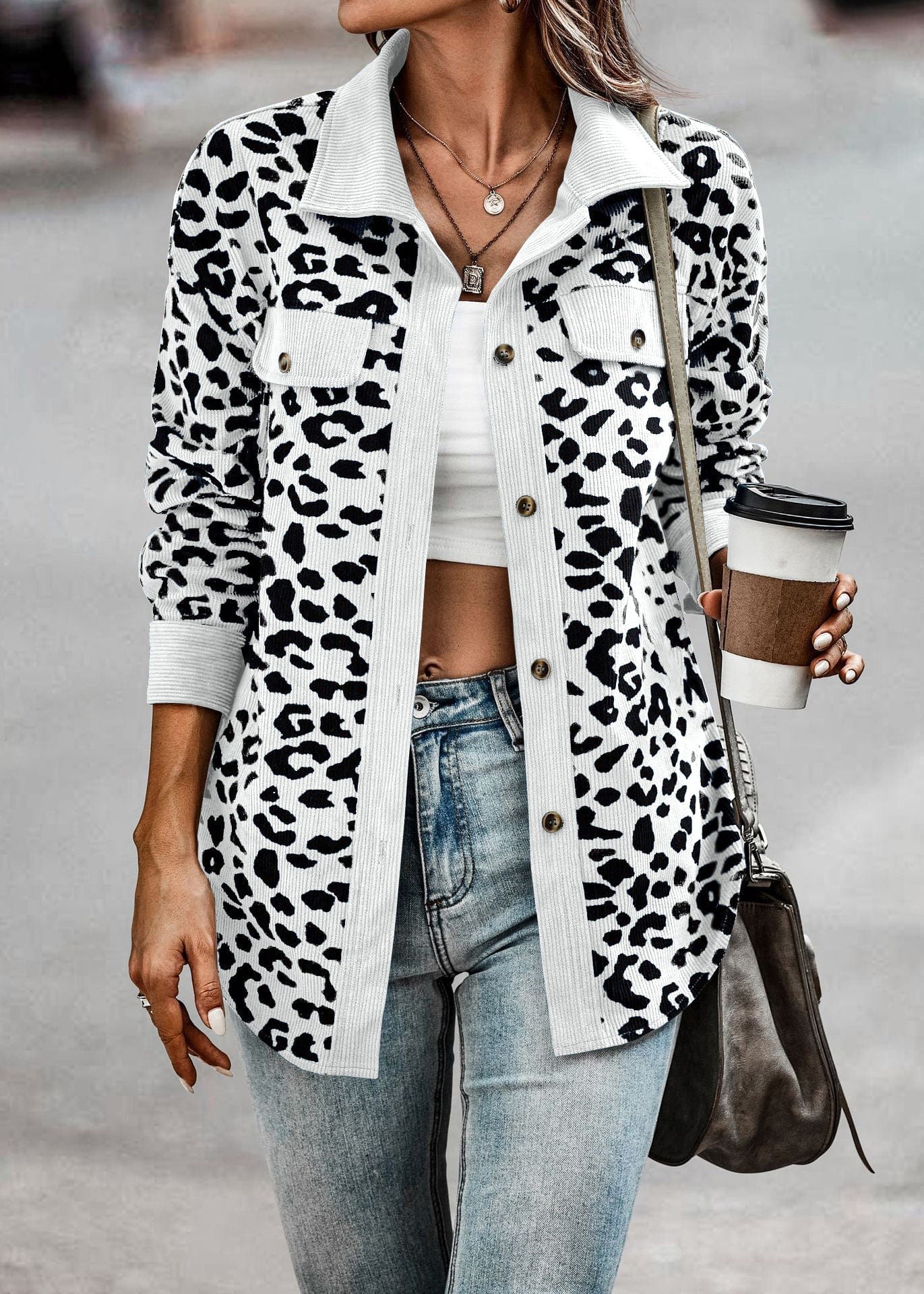 Harper - Leopard Jacket - Chic - High Quality Seasonal Collection - Perfect for Casual days